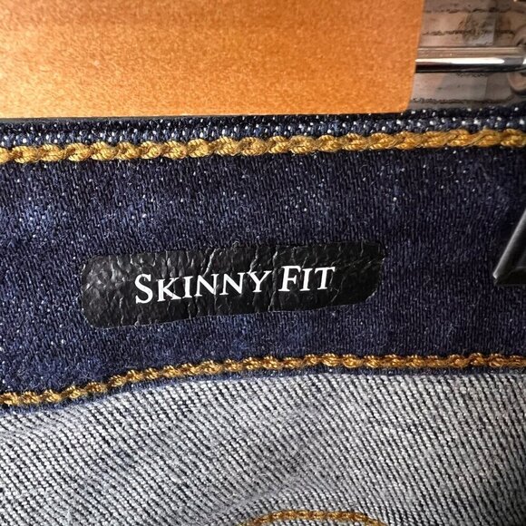 Judy Blue Jeans Womens SZ 11/30 Fremont High Rise Dark Wash Skinny Cotton Blend - Picture 14 of 16